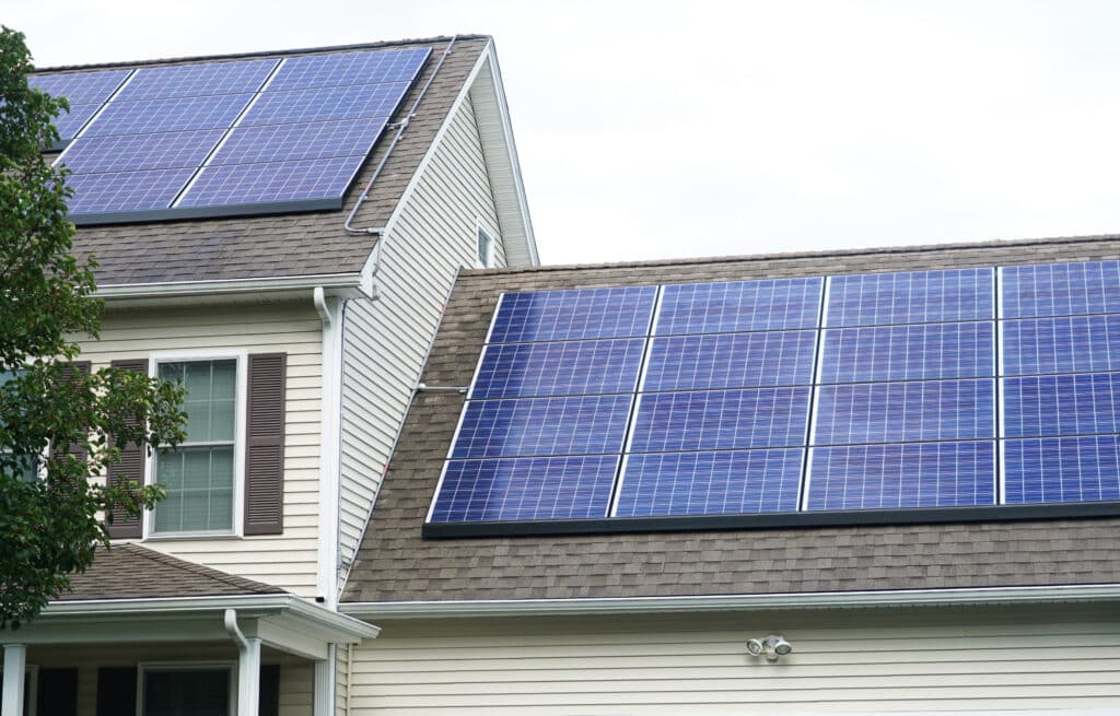 roof solar panel installation